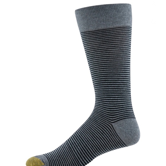 GoldToe Edition Mens Dogs Ducks & Stripes Crew Socks Assorted, 3 Pack - Picture 7 of 9